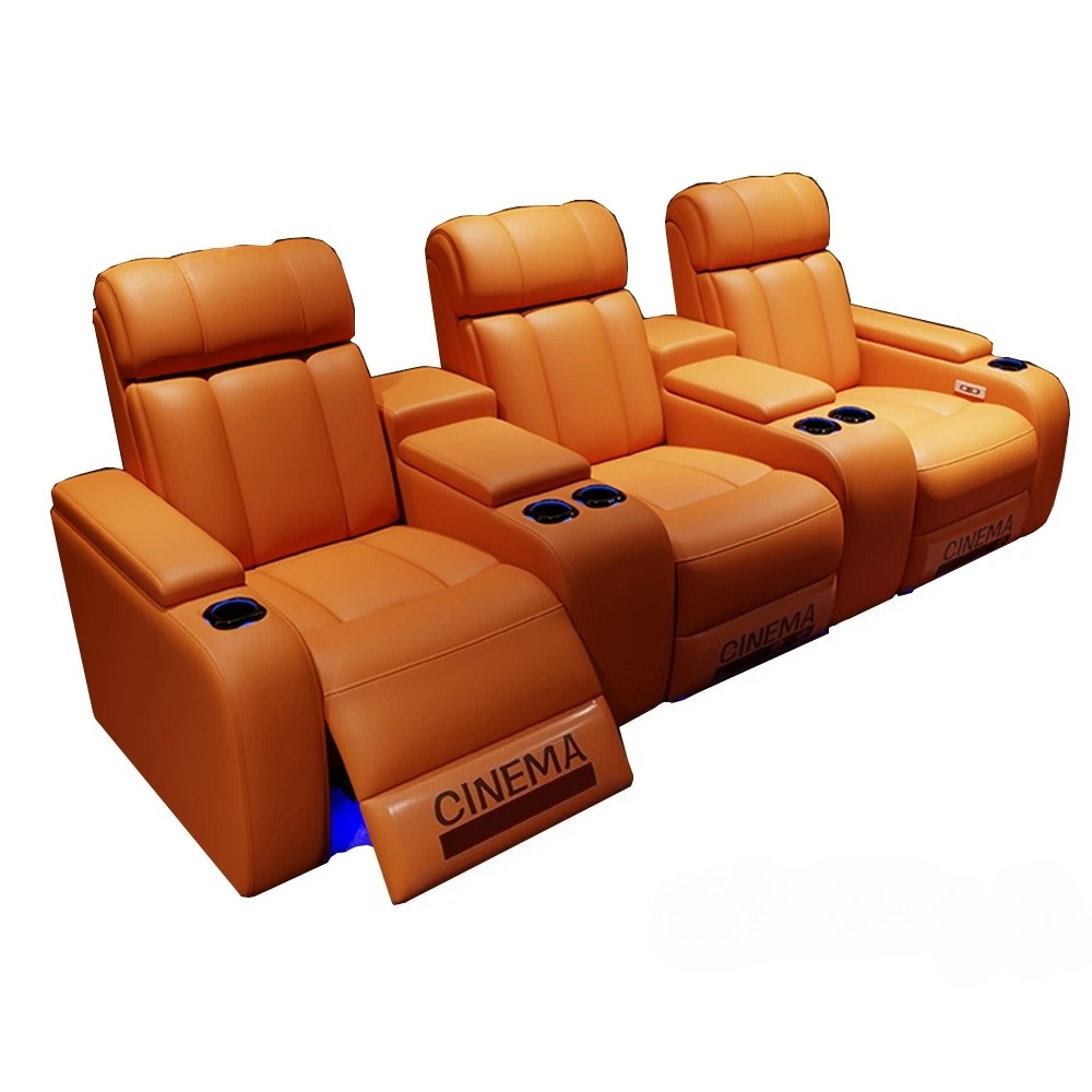 Home Cinema Recliners - كراسي سينما كرسي كهربائي فاخرة مع