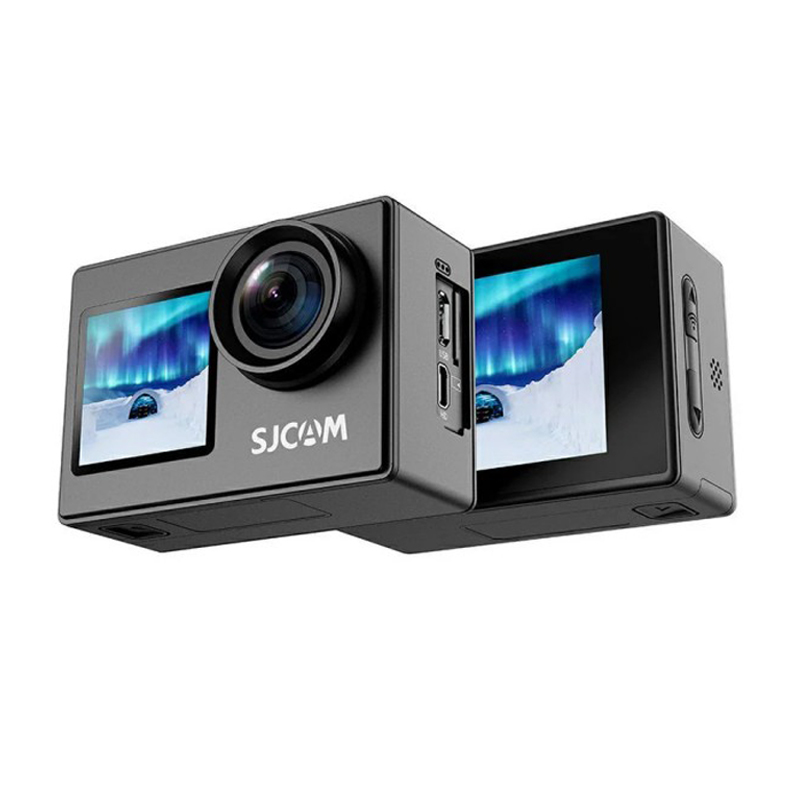 Home Cinema Outdoor - كاميرا خوذة SJ4000 SJCAM بشاشة مزدوجة،