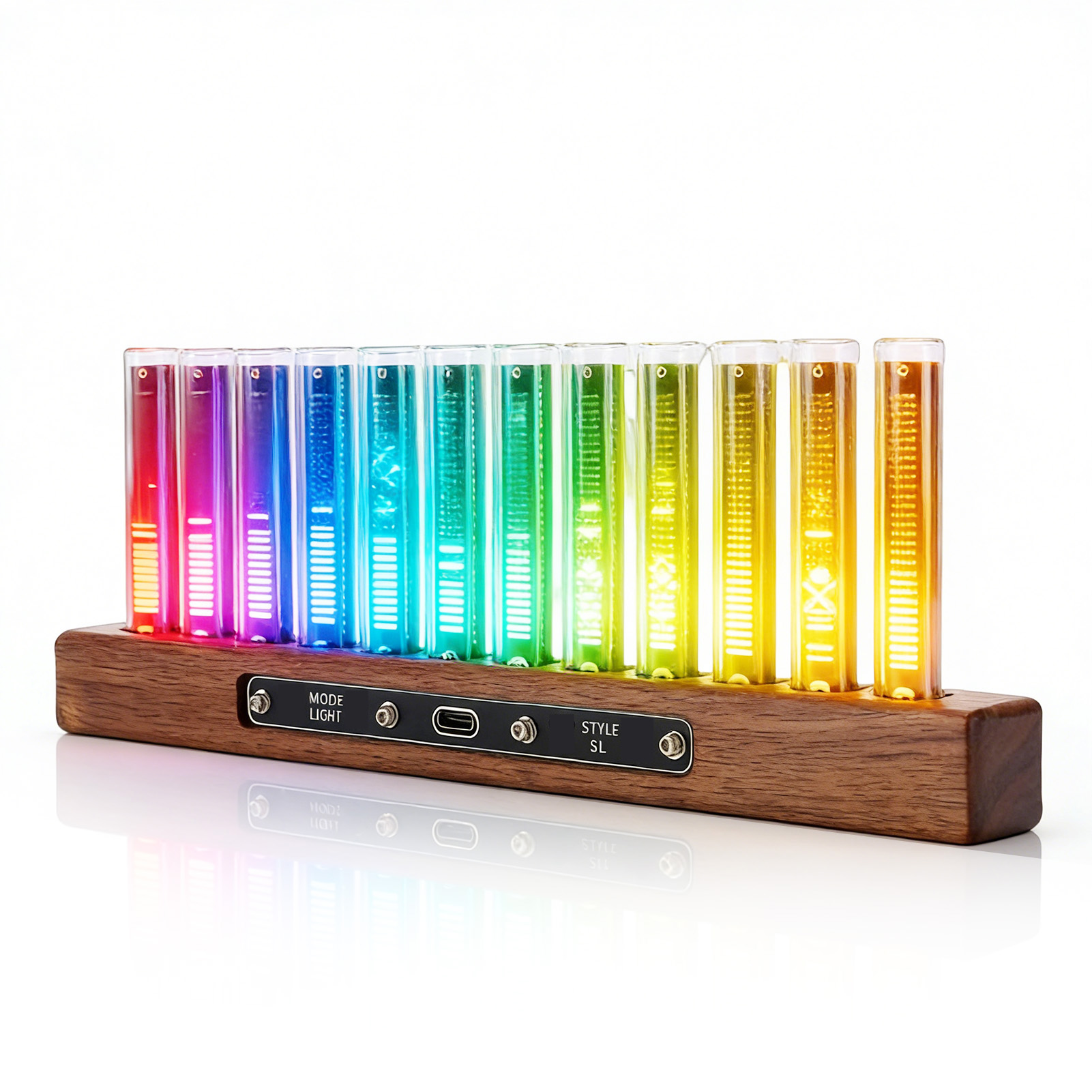 Home Cinema Kit - شاشة عرض طيف الموسيقى LED، محلل