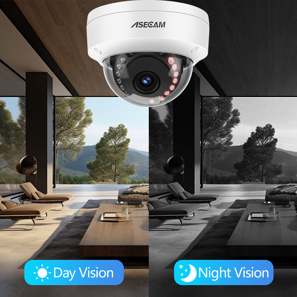 كاميرا 8MP 4K POE IP IK10 مقاو - مراجعة Home Cinema Outdoor وسعره