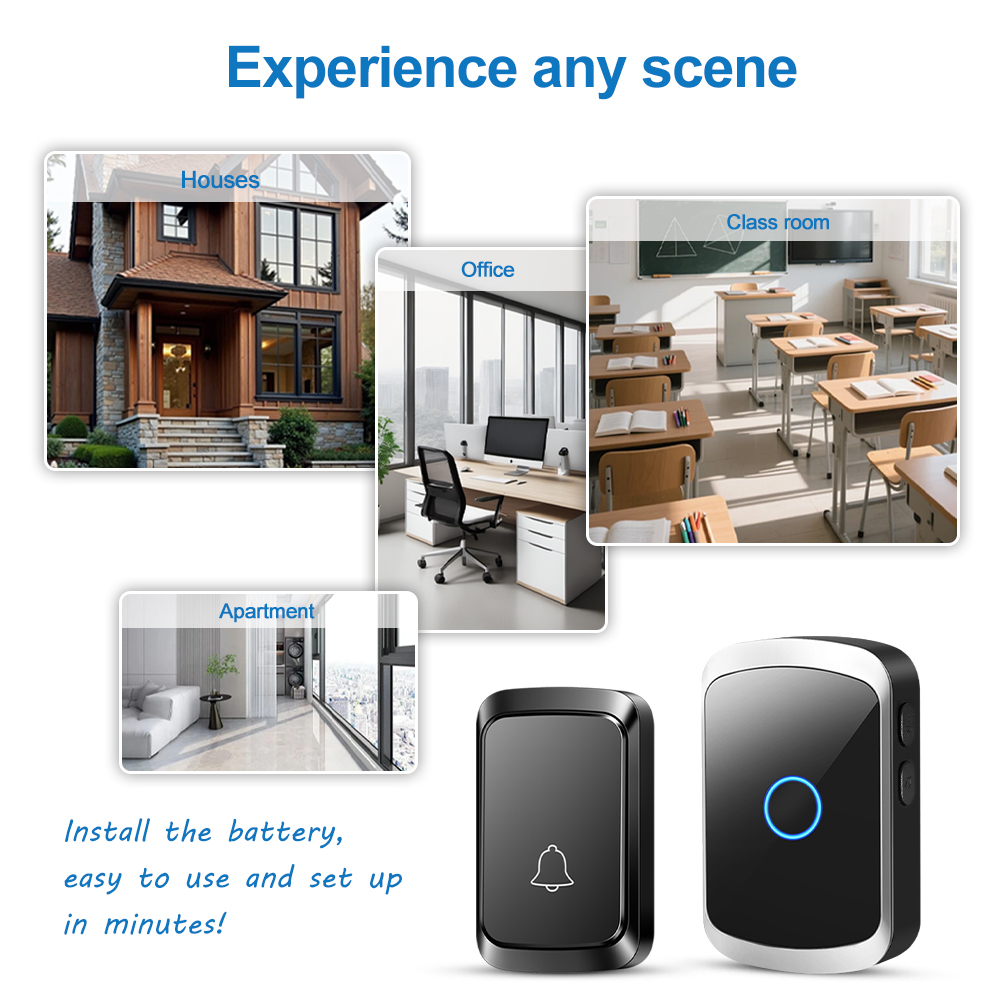 طقم جرس الباب اللاسلكي الذكي ب - مراجعة Home Cinema Kit وسعره