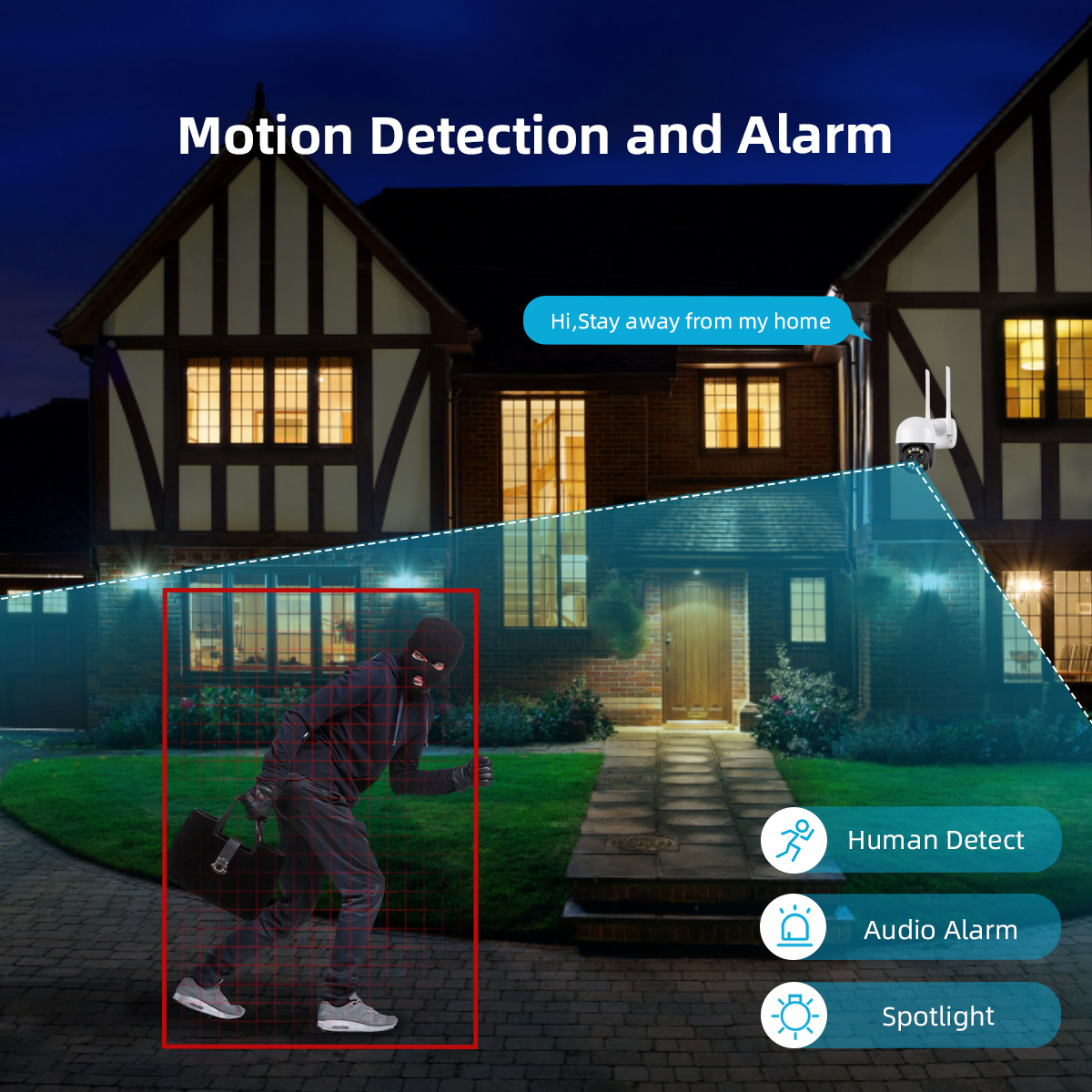 كاميرا مراقبة IP بدقة 4K مع تك - مراجعة Home Cinema Outdoor وسعره