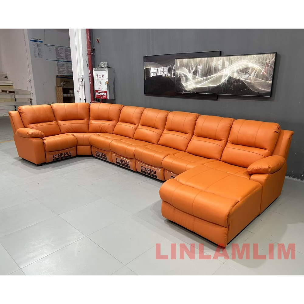 أريكة كرسي فاخرة كبيرة الحجم م - مراجعة Home Cinema Recliners وسعره