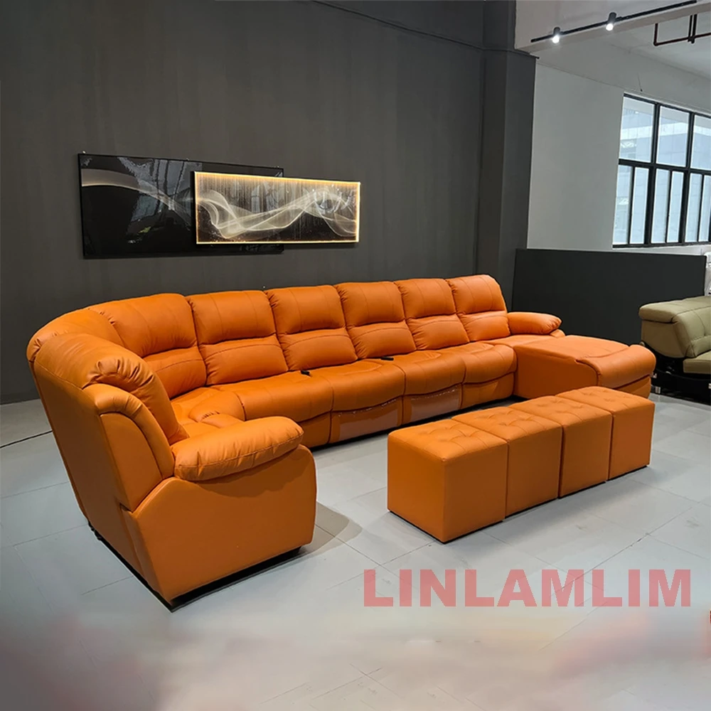أريكة كرسي فاخرة كبيرة الحجم م - مراجعة Home Cinema Recliners وسعره