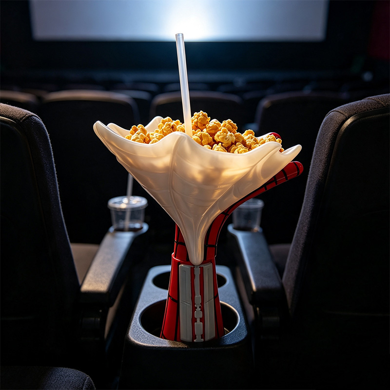 وعاء الفشار بتصميم شبكة العنكب - مراجعة Home Cinema Today وسعره