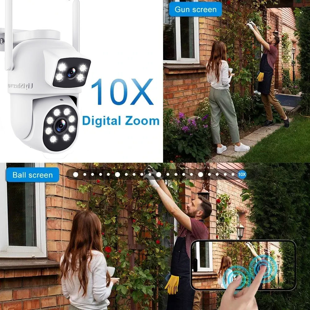 UiyiSherway 4K عدسة مزدوجة واي - مراجعة Home Cinema Outdoor وسعره