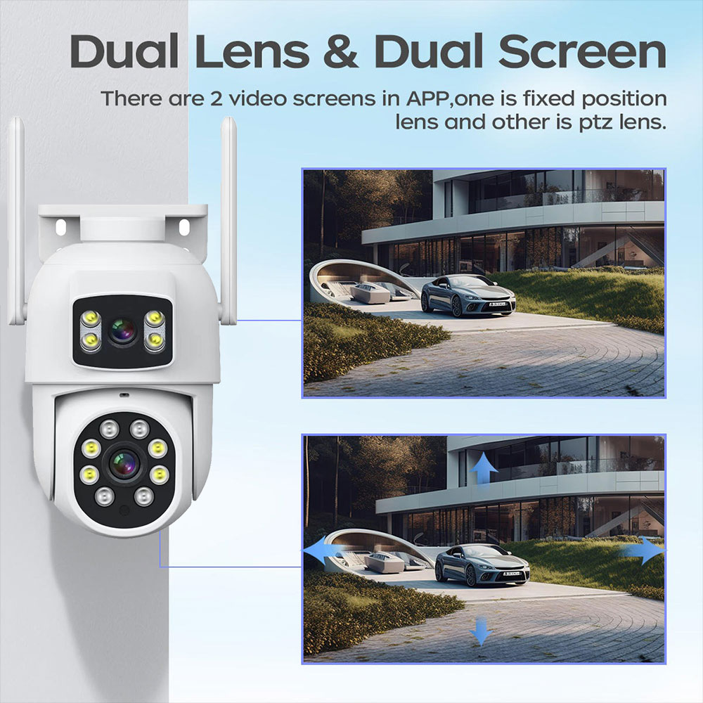 UiyiSherway 4K عدسة مزدوجة واي - مراجعة Home Cinema Outdoor وسعره