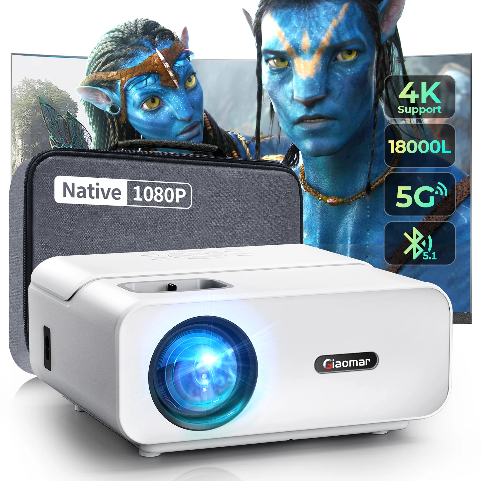 جهاز عرض محمول صغير متعدد الوس - مراجعة Home Cinema Today وسعره