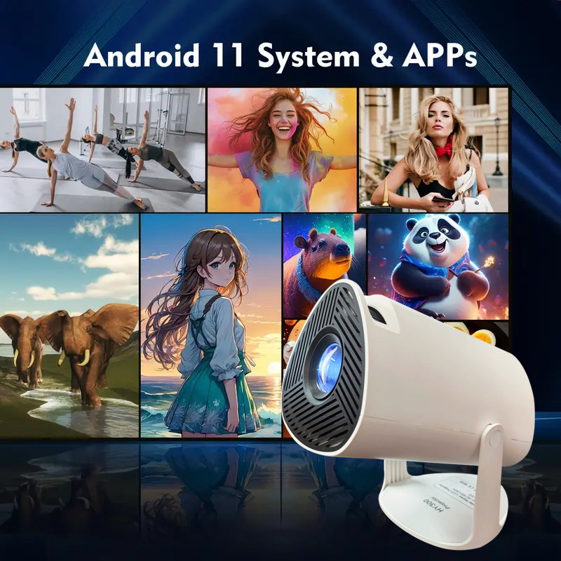 جهاز عرض ذكي محمول بدقة 720P أ - مراجعة Home Cinema Today وسعره