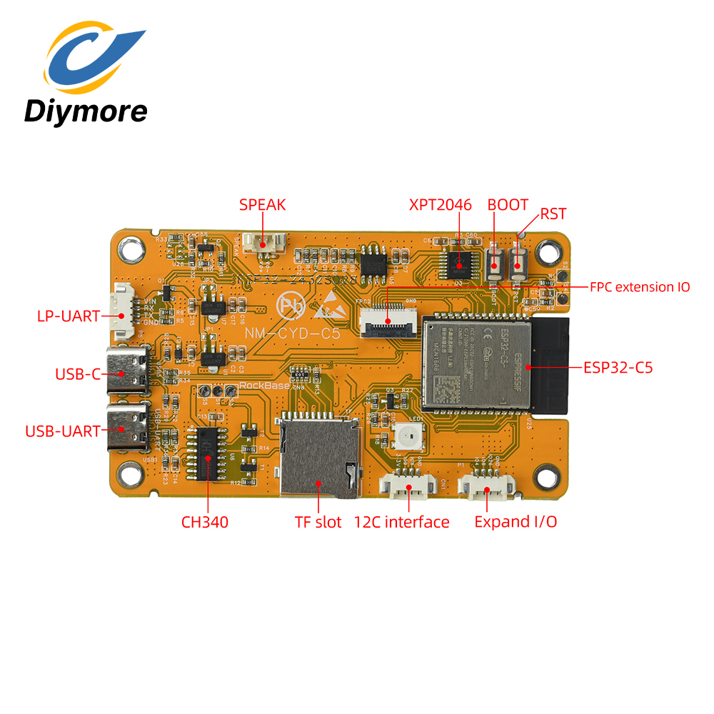 ESP32-C5 شاشة لمس LCD مقاس 2.8 - مراجعة Home Cinema Kit وسعره