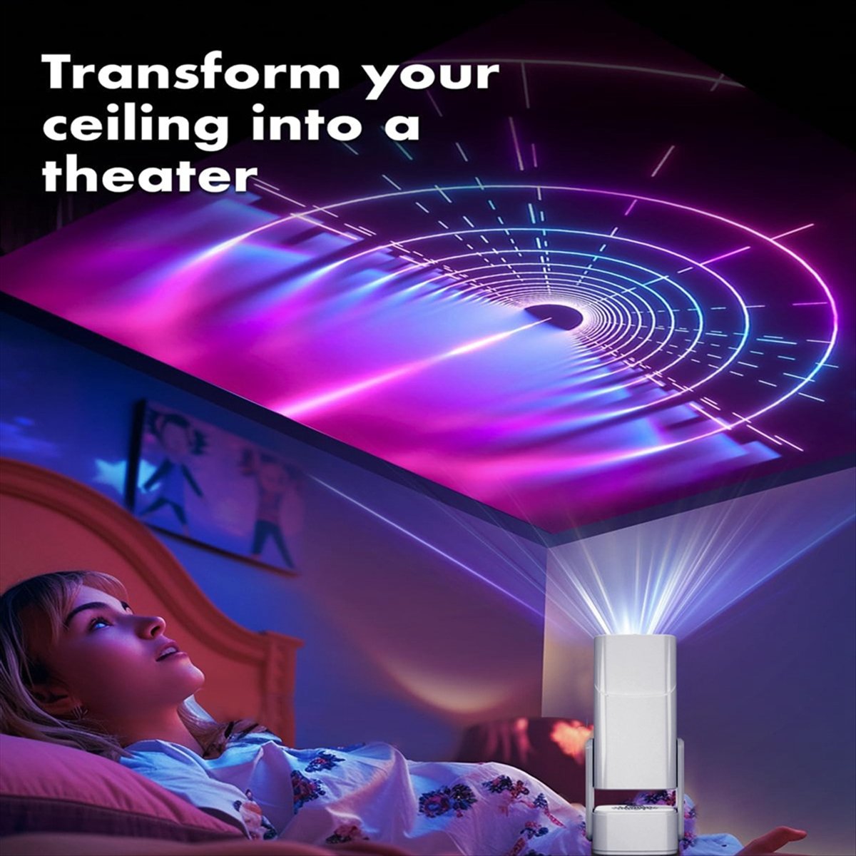 * جهاز عرض ذكي صغير Y7S ليوم و - مراجعة Home Cinema Today وسعره