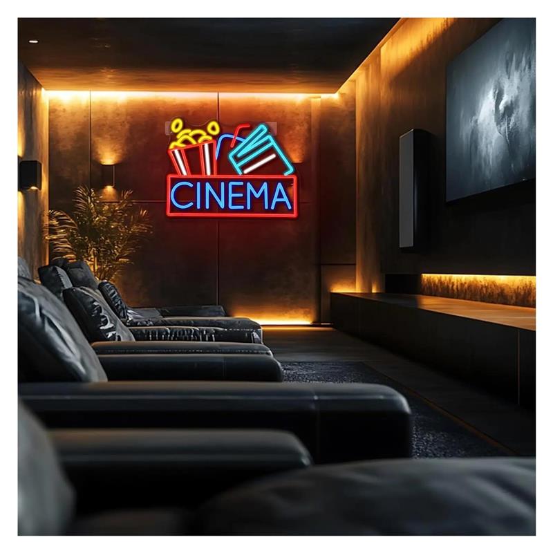 لافتة نيون سينمائية تعمل بالـ  - مراجعة Home Cinema Today وسعره
