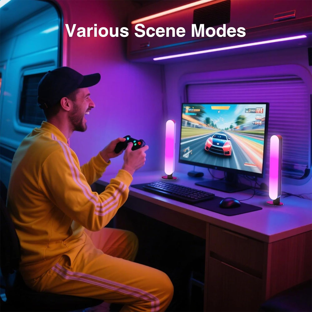 1/2/3 قطعة شريط إضاءة LED ذكي، - مراجعة Home Cinema Lighting وسعره