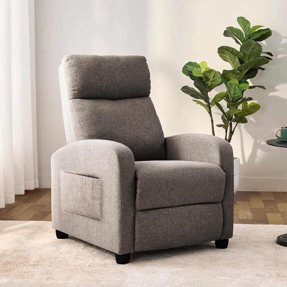 كرسي استرخاء يدوي حديث قابل لل - مراجعة Home Cinema Recliners وسعره
