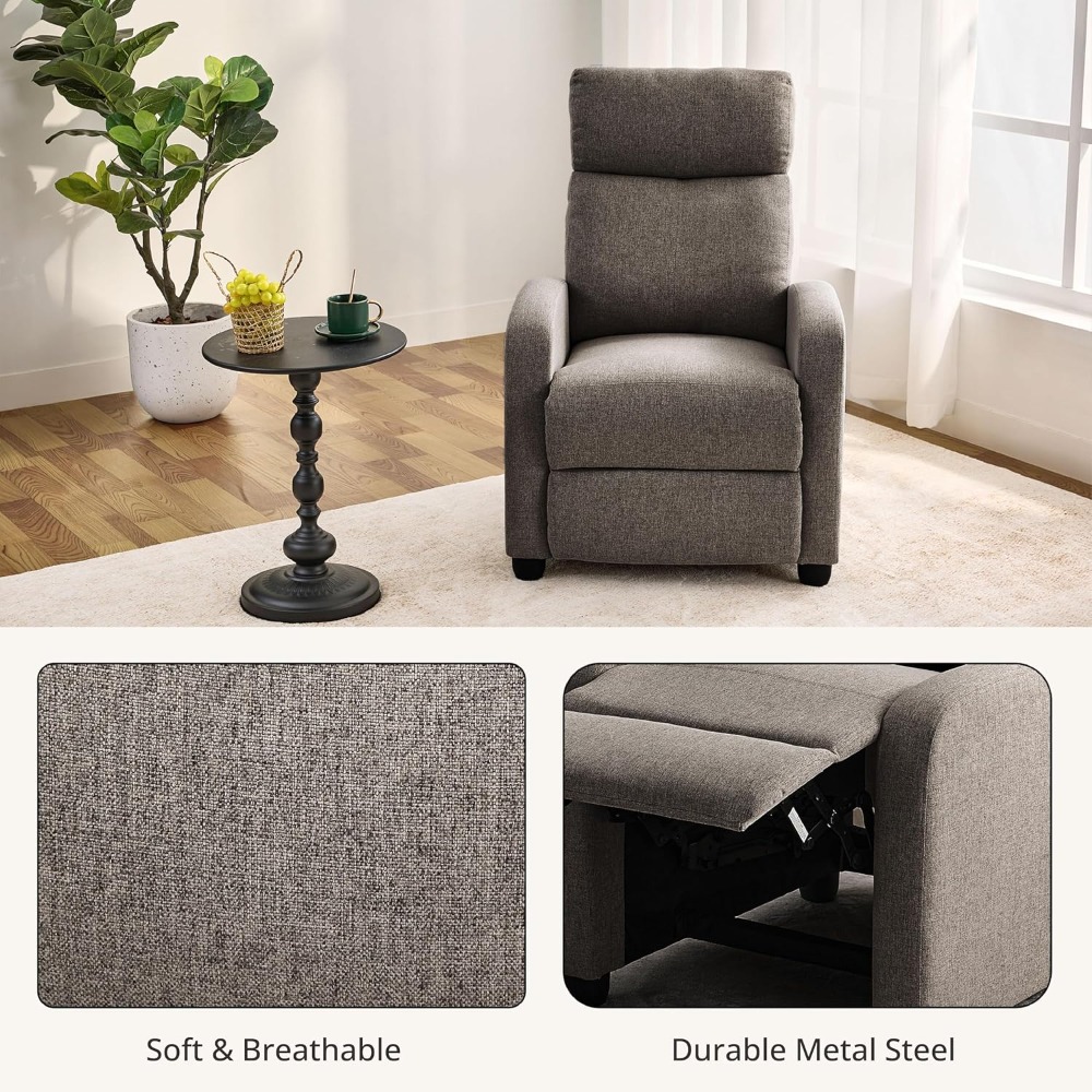 كرسي استرخاء يدوي حديث قابل لل - مراجعة Home Cinema Recliners وسعره