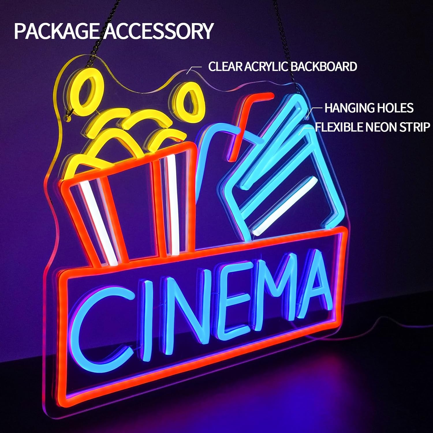 سينما النيون USB بالطاقة LED ع - مراجعة Home Cinema Outdoor وسعره